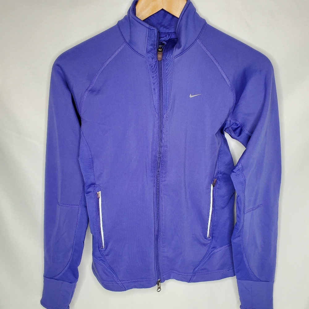 Nike Zip Up Jacket Purple